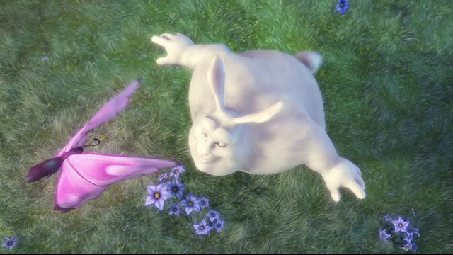 Actual Big Buck Bunny frame decoded by BPMediaNode